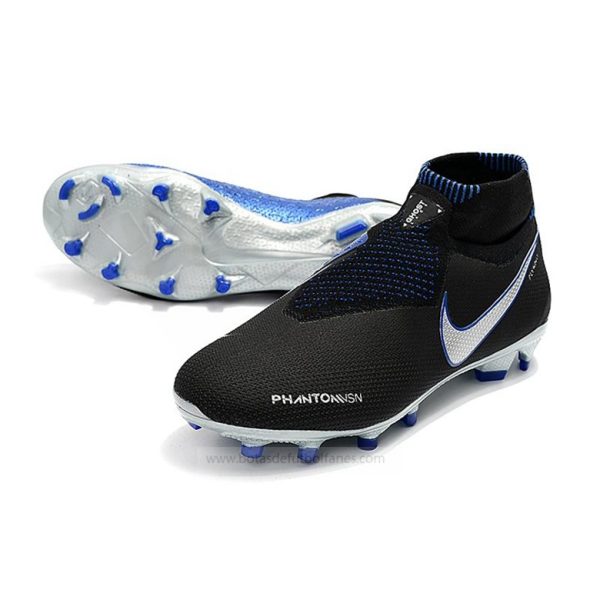 Nike Phantom Vision Elite DF FG Negro Azul